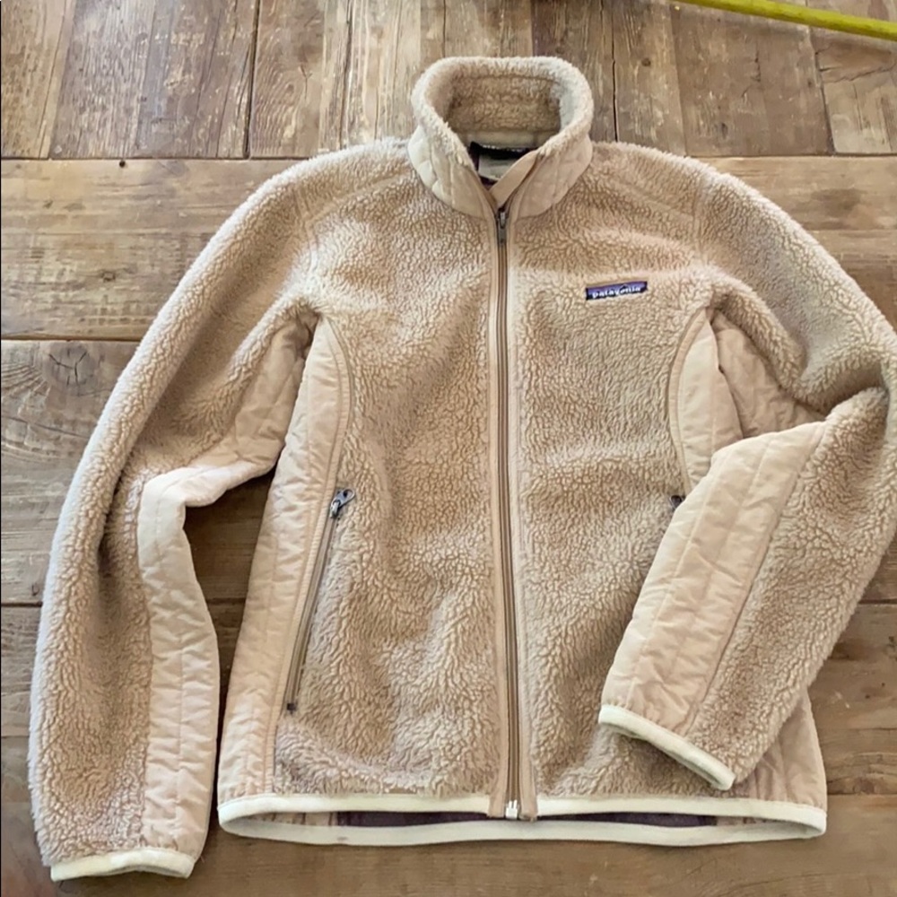 Patagonia Retro-X Synchilla Fleece Jacket Beige